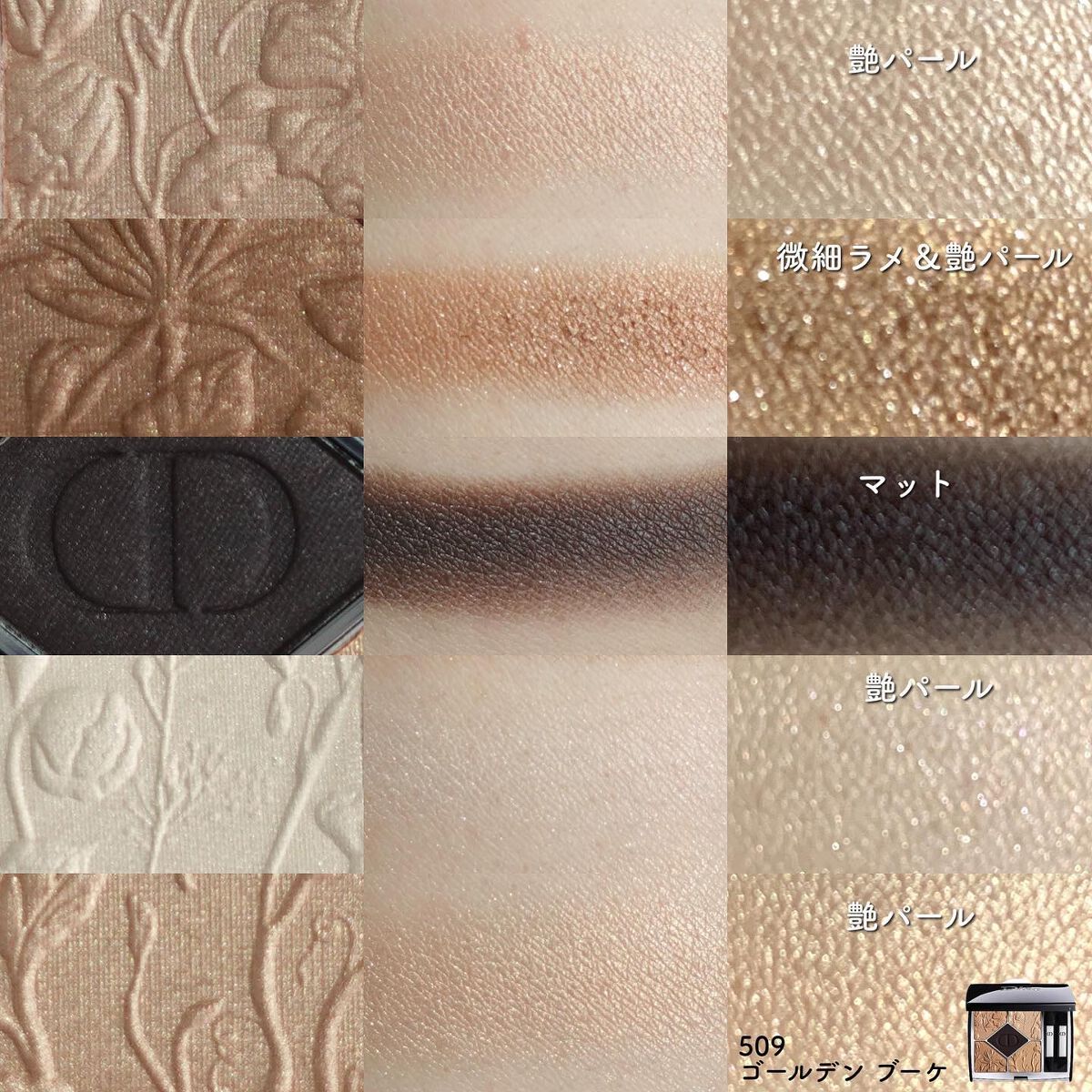 【旧】サンク クルール クチュール/Dior/アイシャドウパレットを使ったクチコミ(2枚目)