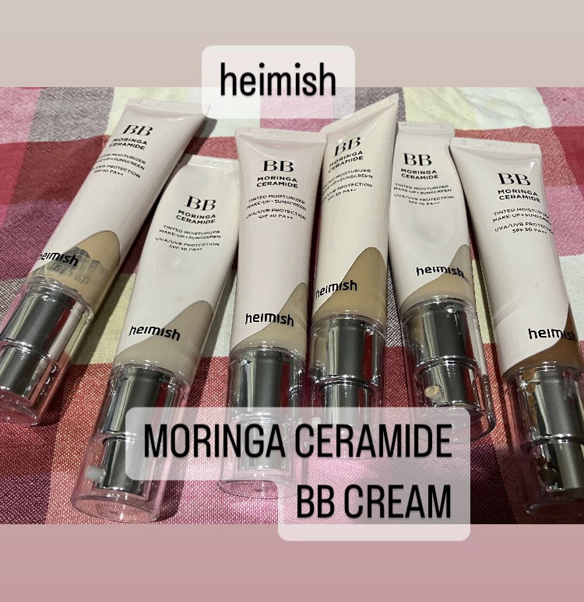 モリンガ セラミド BBクリーム/heimish/BBクリームを使ったクチコミ（1枚目）