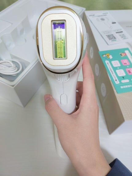 Yihai サファイア冷感脱毛器/YIHAI/ボディケア美容家電を使ったクチコミ(5枚目)