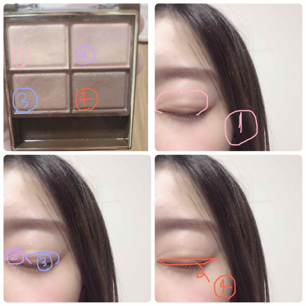 スキニーリッチシャドウ/excel/アイシャドウパレットを使ったクチコミ（3枚目）