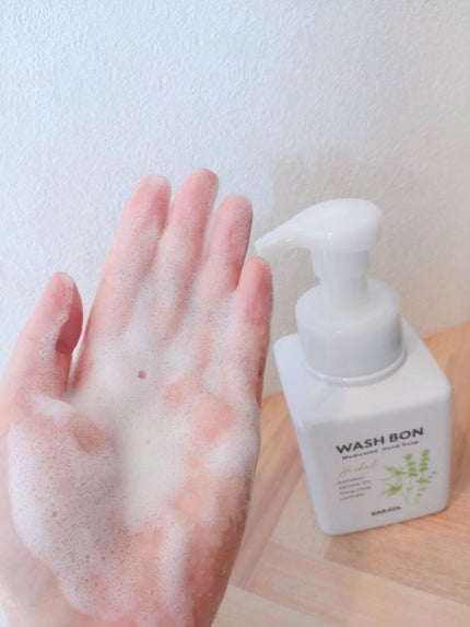 ウォシュボン ハーバル薬用ハンドソープ/サラヤ/ハンドソープを使ったクチコミ(5枚目)