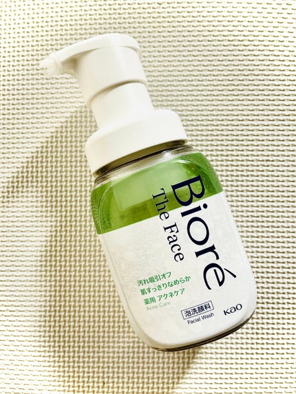 ビオレ ザフェイス 泡洗顔料 アクネケア/ビオレ/泡洗顔を使ったクチコミ(1枚目)