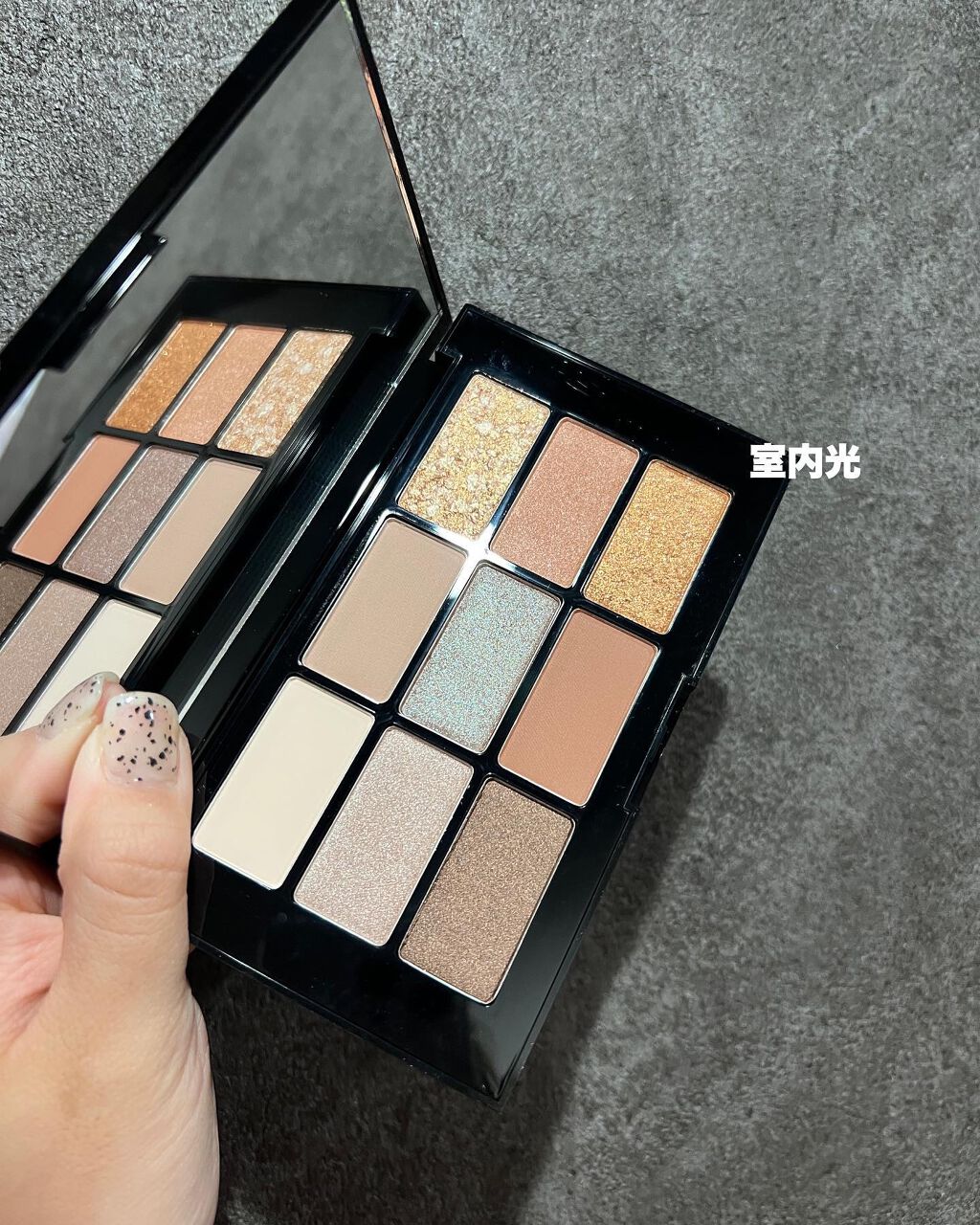 クロマティックス ストーンニュートラルズ/shu uemura/アイシャドウパレットを使ったクチコミ（3枚目）