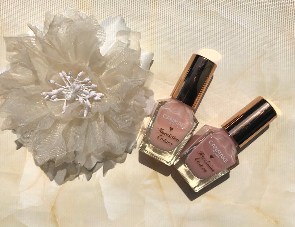 ファンデーションカラーズ/キャンメイク/マニキュアを使ったクチコミ(6枚目)