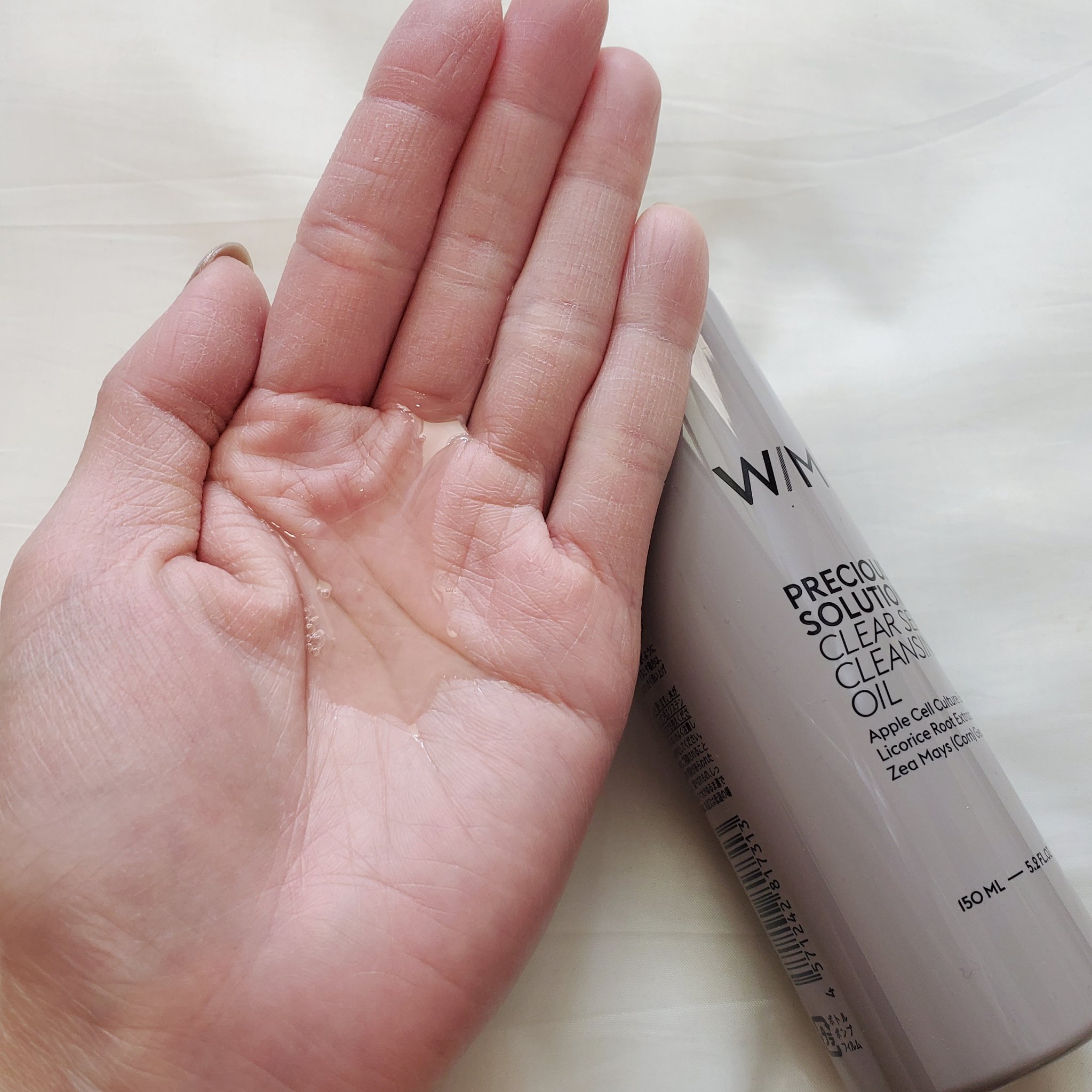 プレシャスソリューション クリアセラム クレンジングオイル/Ｗ/M AAA/オイルクレンジングを使ったクチコミ（2枚目）