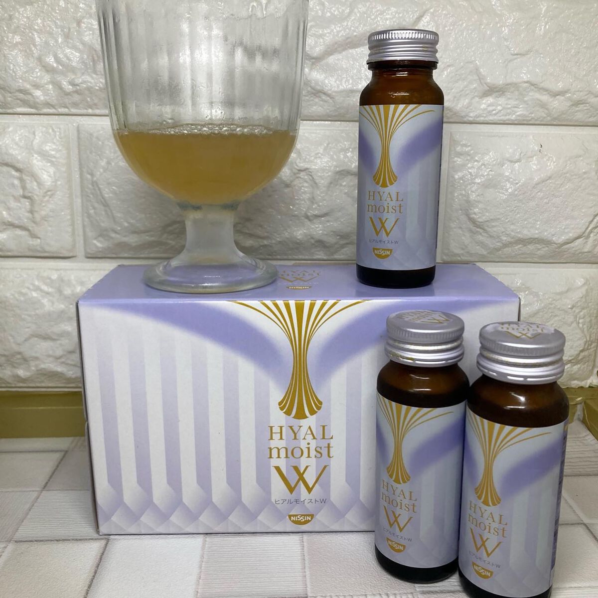 ちゃんぶぅ 投稿ある方フォロバ💕ちょっと遅くなるけど on LIPS 「綺麗は内側から👀『NISSINヒアルモイストW』1箱10本入り..」(2枚目)