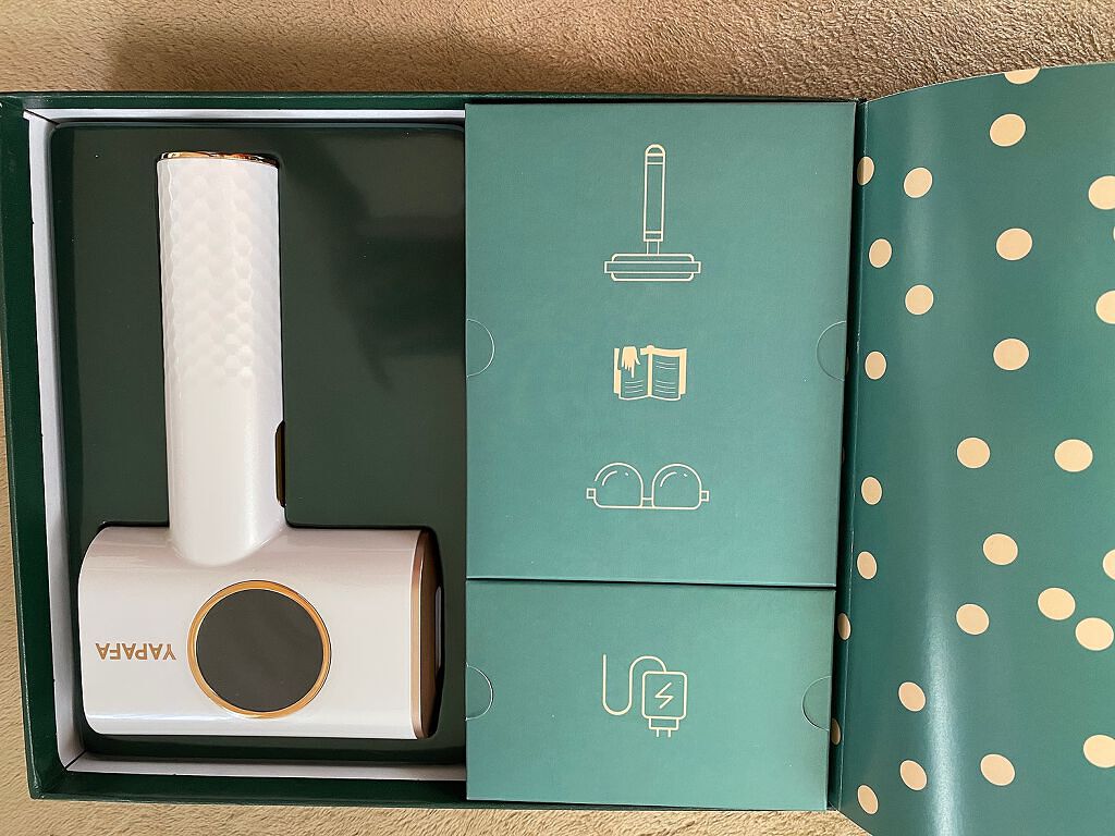 YAPAFA 光脱毛器 冷感脱毛/YAPAFA/家庭用脱毛器を使ったクチコミ（2枚目）