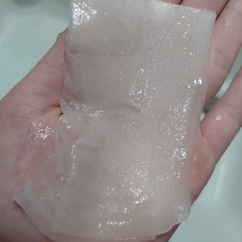 豆乳イソフラボン ジェル美容液マスク/なめらか本舗/シートマスク・パックを使ったクチコミ(2枚目)