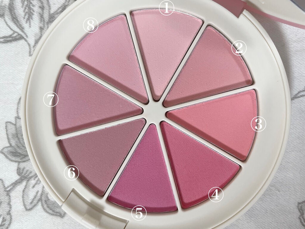 ミドルトーンアイシャドウコレクターパレット/Laka/アイシャドウパレットを使ったクチコミ(2枚目)