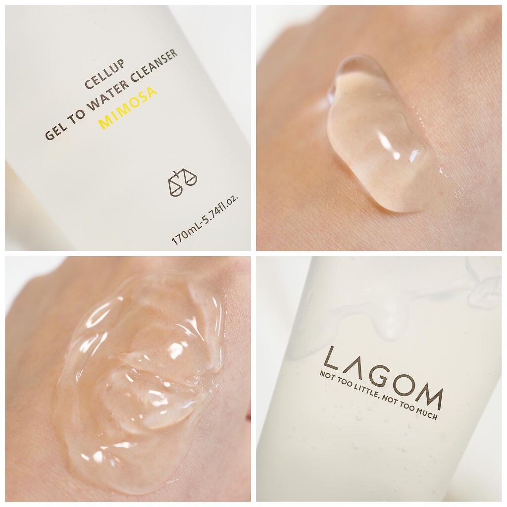 ジェルトゥウォーター クレンザー (MI)/LAGOM /その他洗顔料を使ったクチコミ（2枚目）