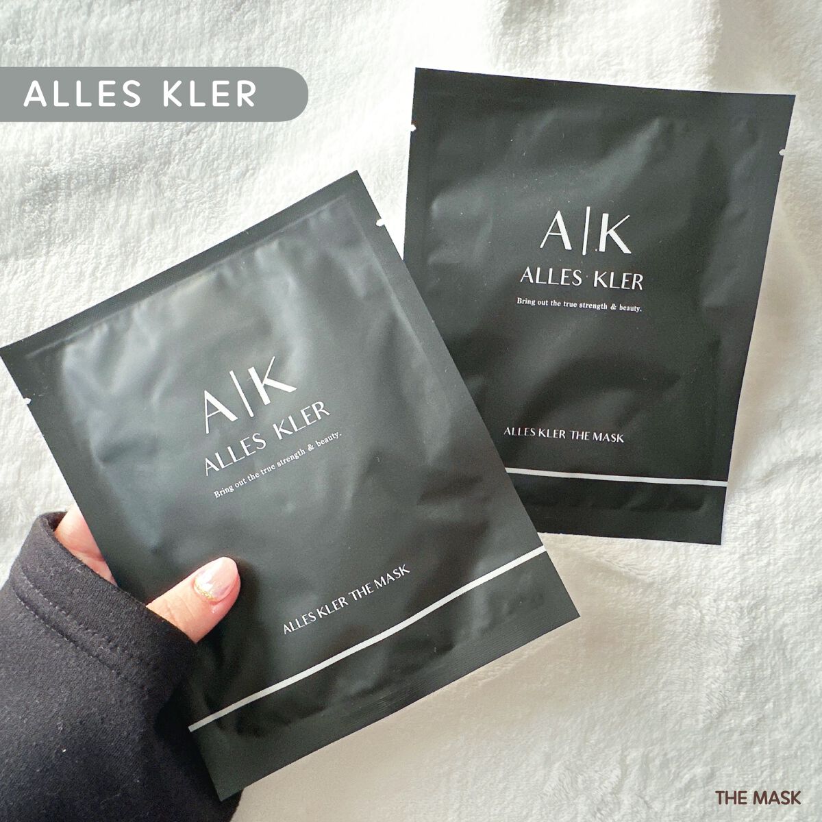 THE MASK/ALLES KLER/シートマスク・パックを使ったクチコミ（1枚目）