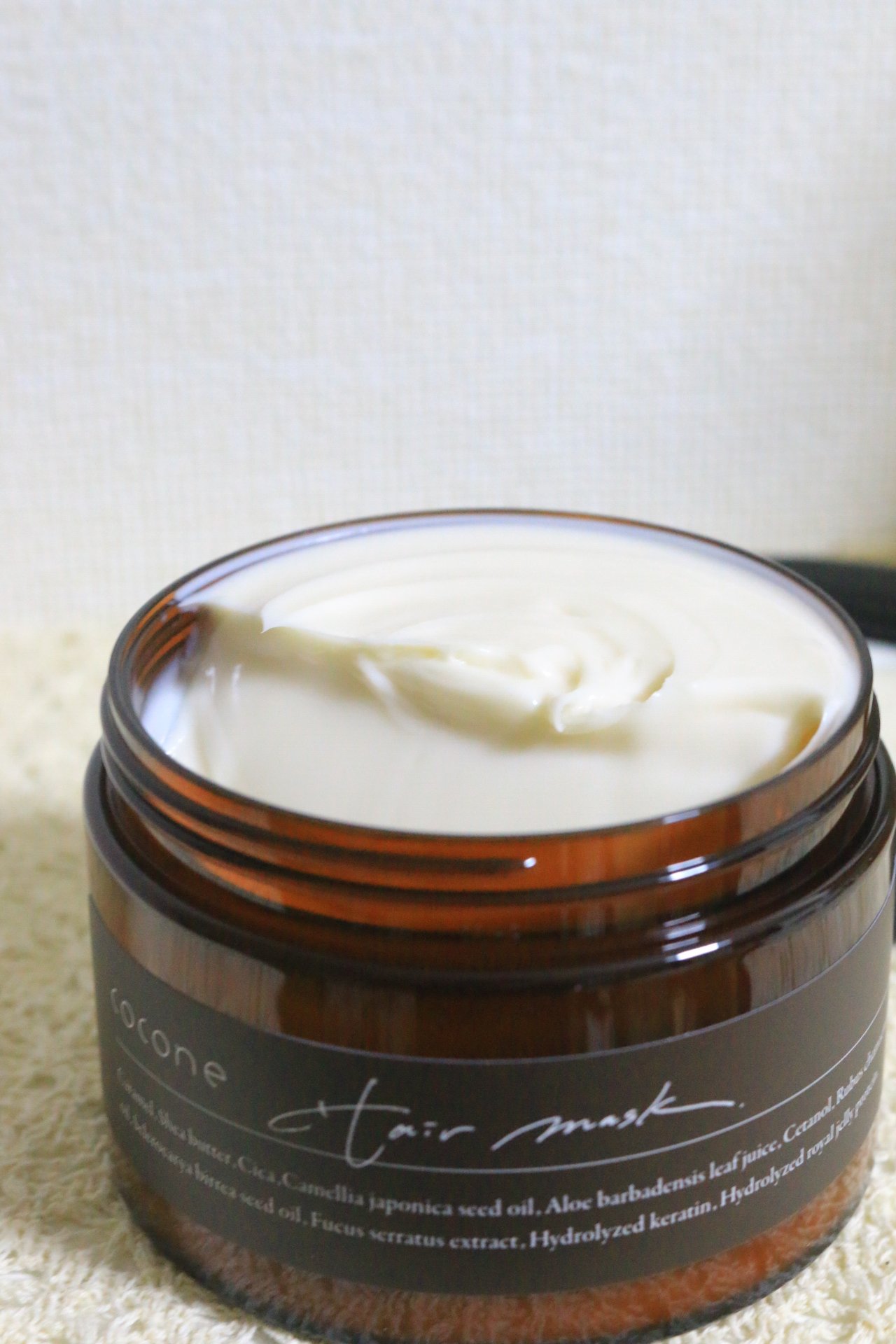 モイスチュアリペア ヘアマスク  ホワイトアールグレイの香り/cocone/ヘアマスク・ヘアパックを使ったクチコミ（2枚目）