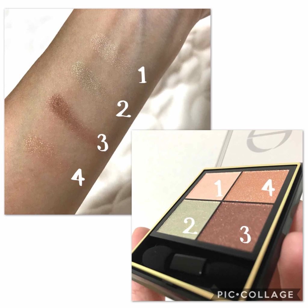 リアルクローズシャドウ/excel/アイシャドウパレットを使ったクチコミ(3枚目)