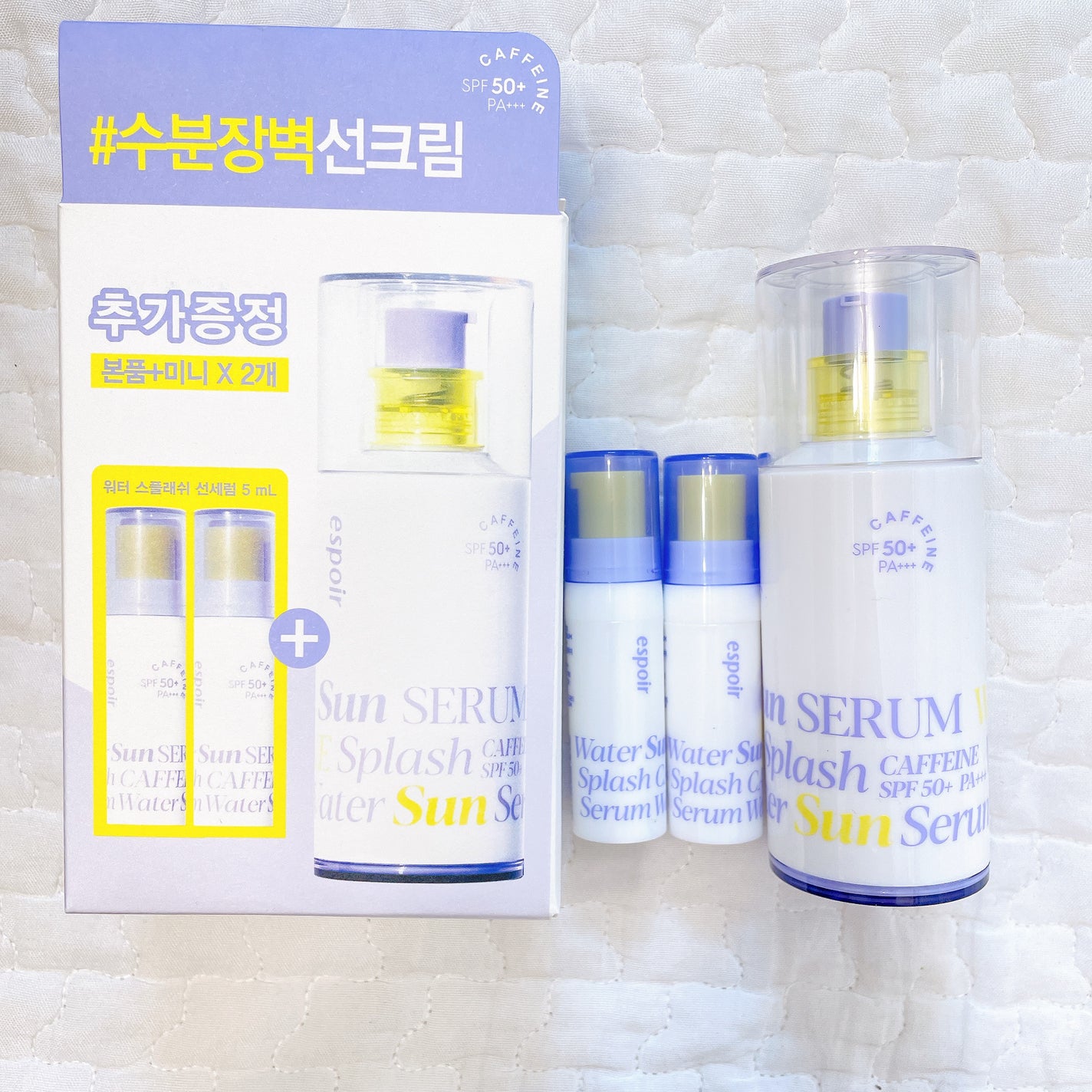 エスポア ウォータースプラッシュサンセラム/espoir/日焼け止めクリームを使ったクチコミ(1枚目)