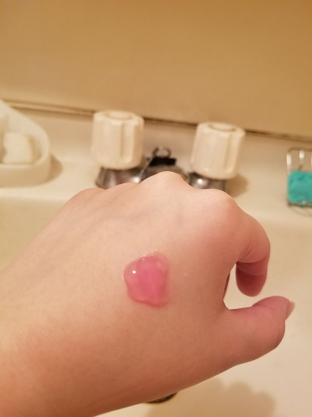 フェイスピーリングジェル ピーチの香り/DAISO/ピーリングを使ったクチコミ(2枚目)