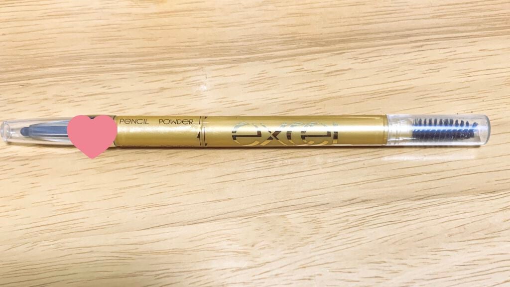 パウダー&ペンシル アイブロウEX/excel/アイブロウペンシルを使ったクチコミ(1枚目)