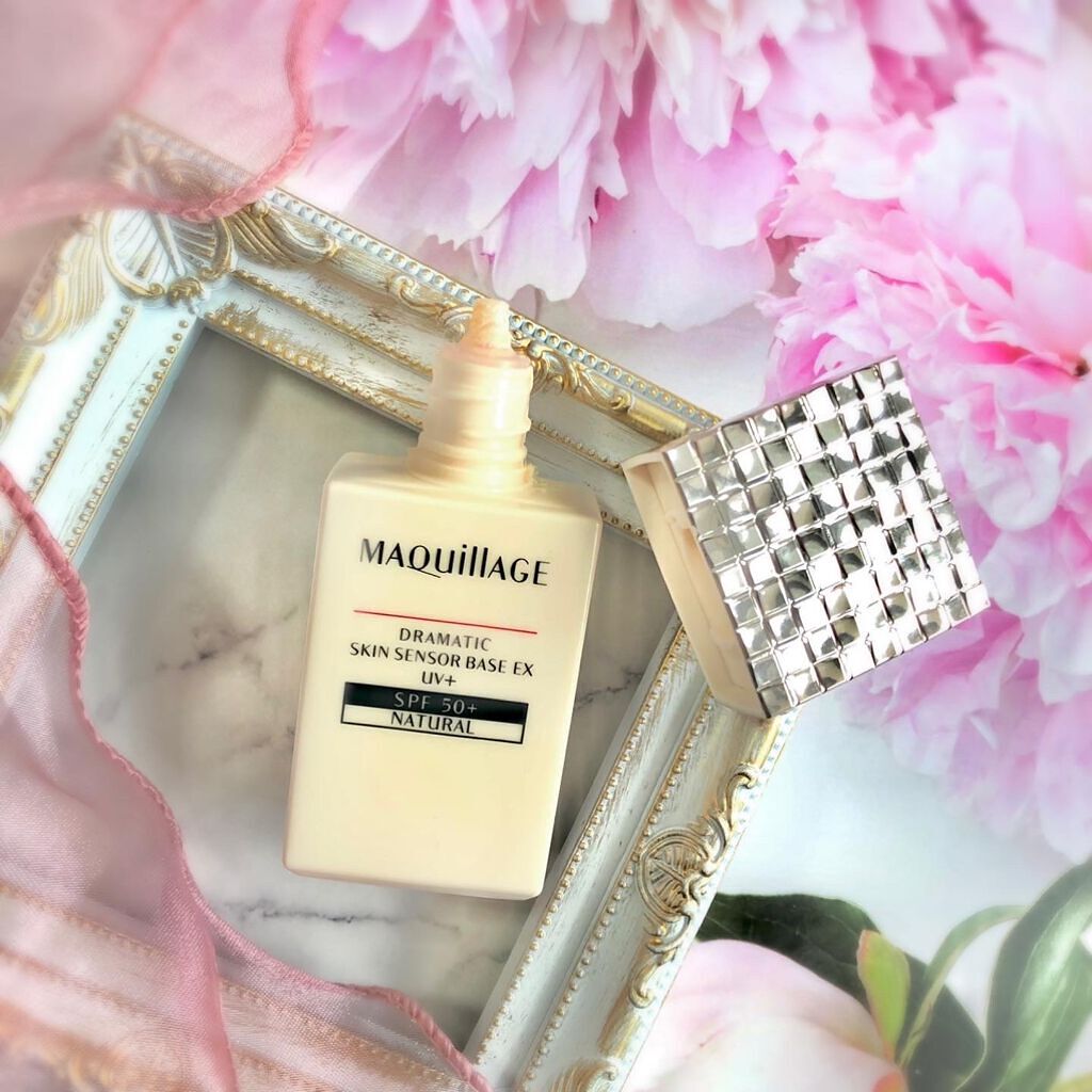 ドラマティックスキンセンサーベース EX UV+/マキアージュ/化粧下地を使ったクチコミ（2枚目）