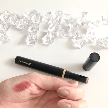 パウダー キス ベルベット ブラー スリム リップスティック/M・A・C/口紅を使ったクチコミ(3枚目)