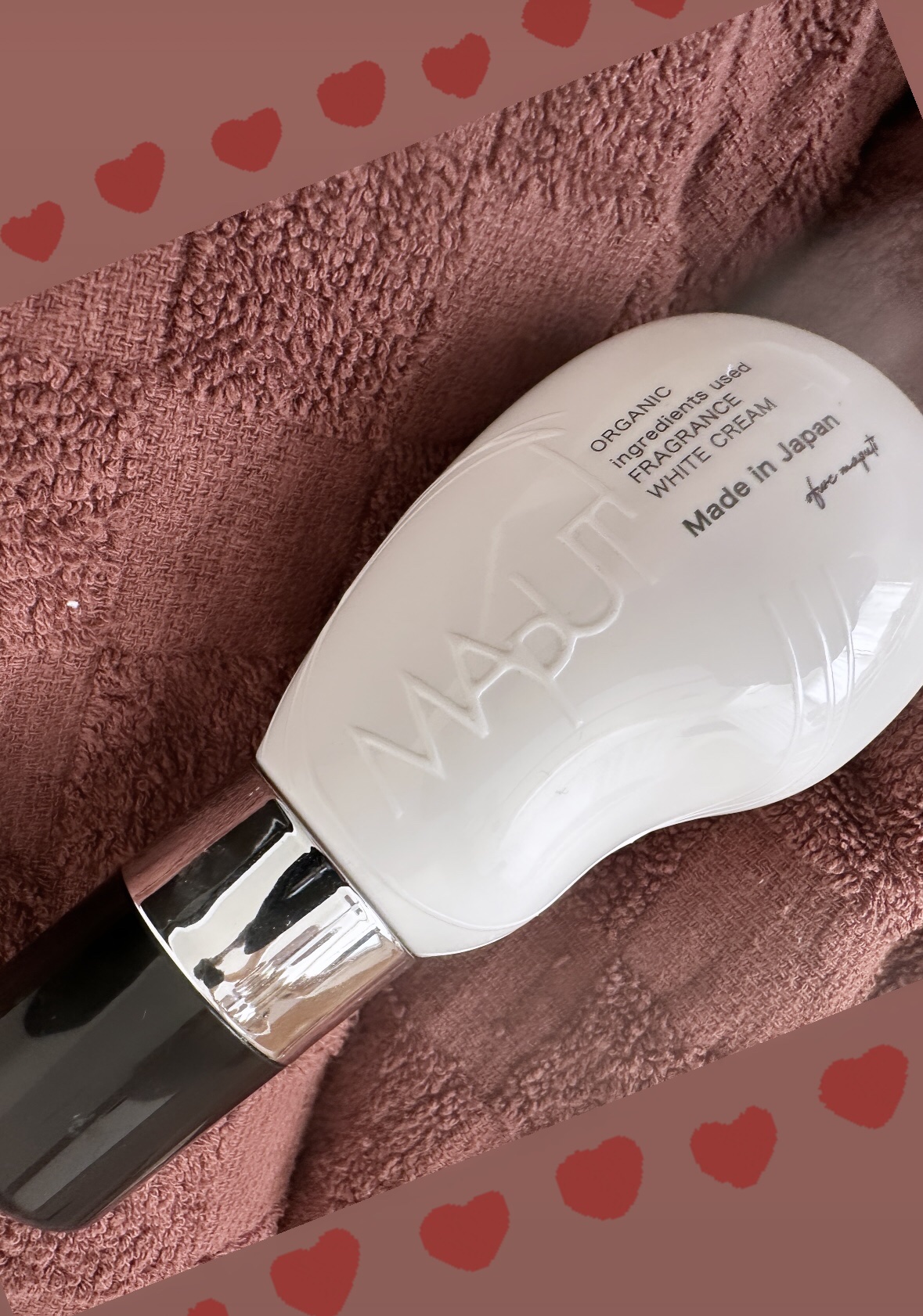 オーガニックフレグランスホワイトクリーム/MAPUTI/デリケートゾーンケアを使ったクチコミ（1枚目）