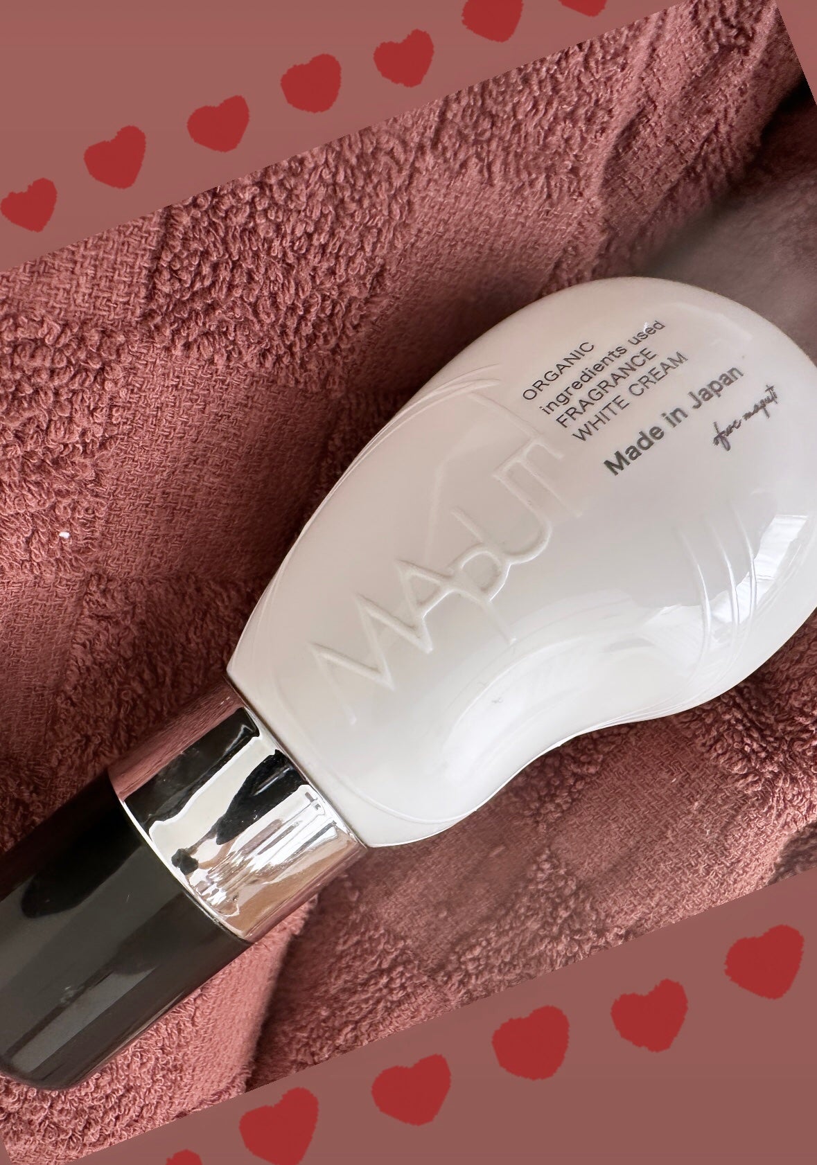 オーガニックフレグランスホワイトクリーム/MAPUTI/デリケートゾーンケアを使ったクチコミ(1枚目)