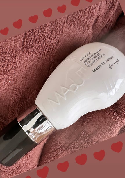 オーガニックフレグランスホワイトクリーム/MAPUTI/デリケートゾーンケアを使ったクチコミ(1枚目)