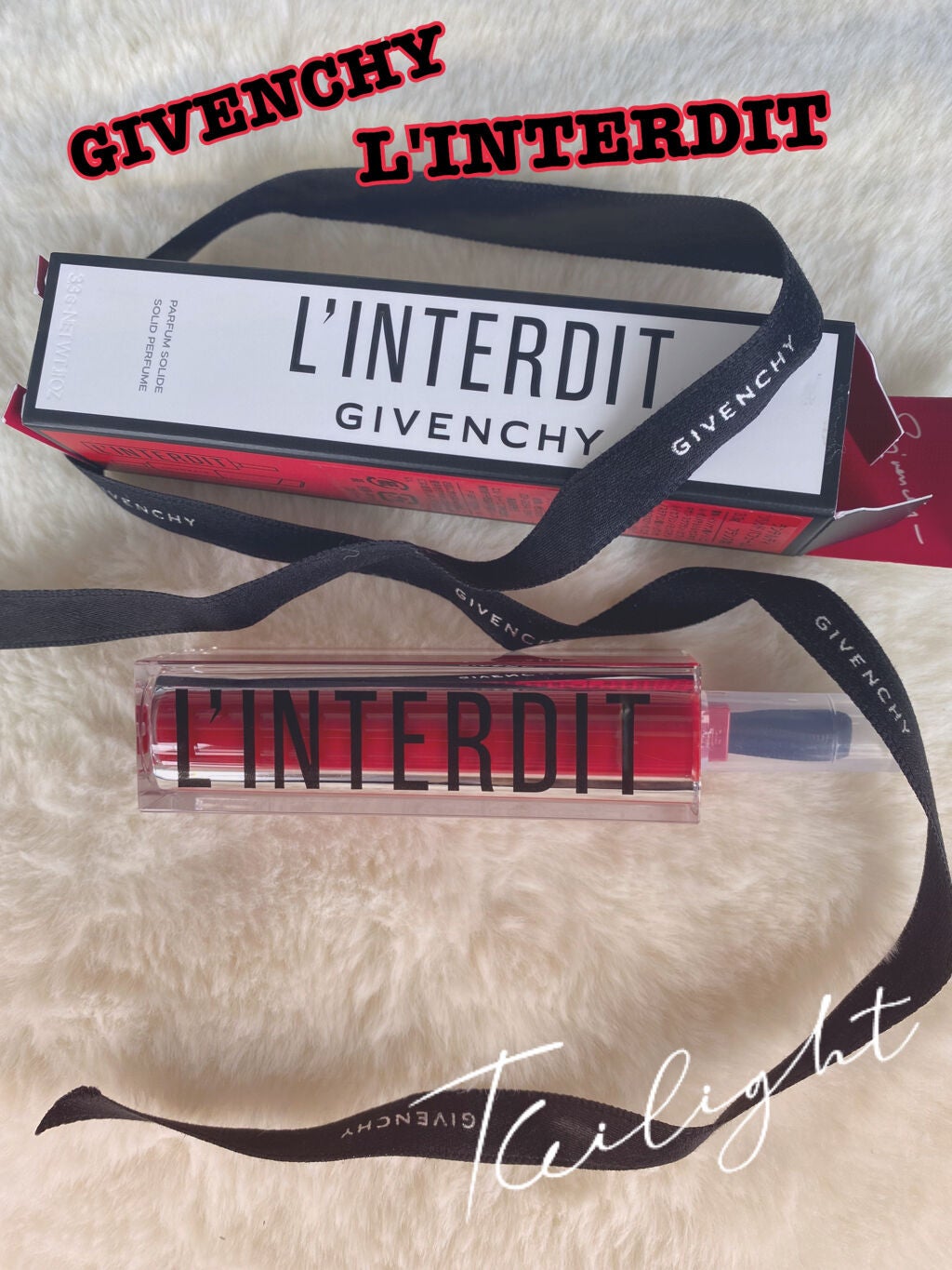 ランテルディ ソリッド パフューム/GIVENCHY/練り香水を使ったクチコミ(1枚目)