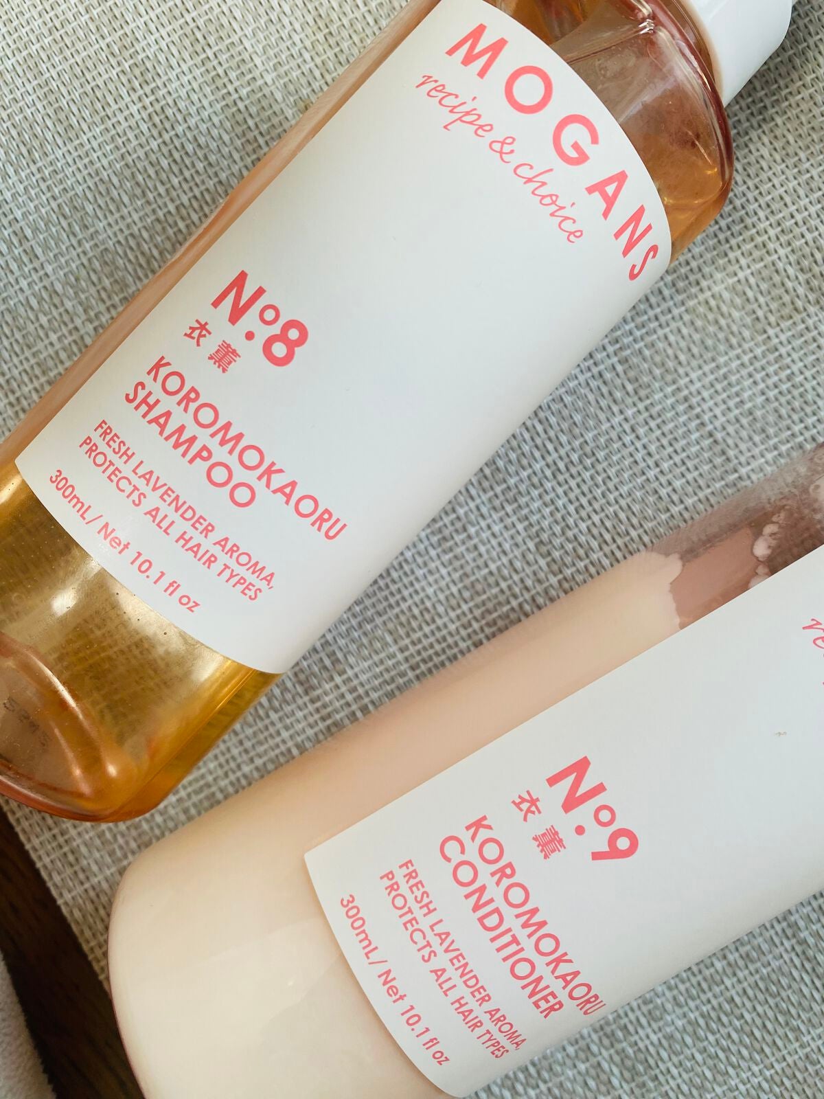 ノンシリコン アミノ酸 シャンプー/コンディショナー 衣薫(ころもかおる)/MOGANS/市販シャンプーを使ったクチコミ(4枚目)