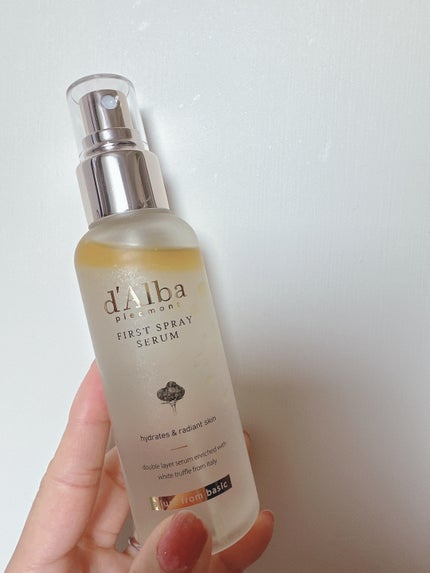 ダルバ ホワイトトリュフファーストスプレーセラム/ダルバ/ミスト状化粧水を使ったクチコミ(1枚目)