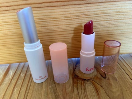 アンドバイロムアンド グラッシーバーム/&nd by rom&nd/口紅を使ったクチコミ(1枚目)