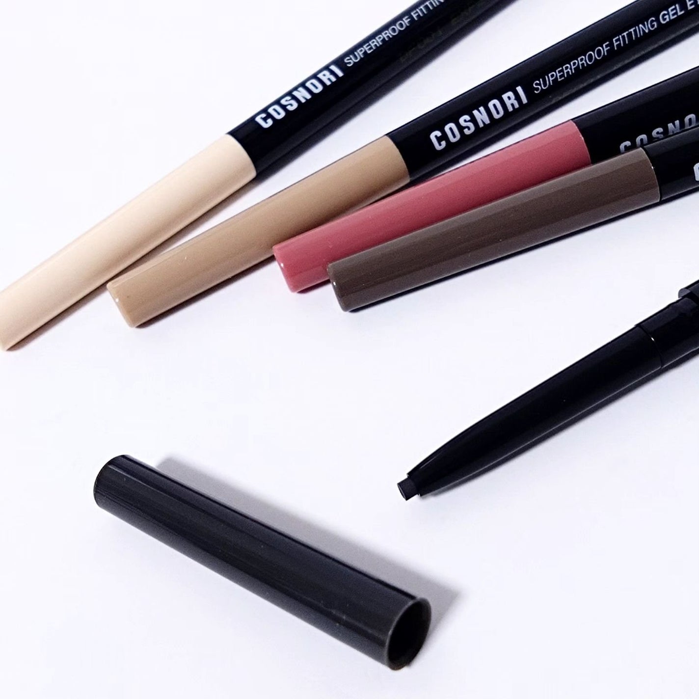 スーパープルーフ フィッティング ジェルアイライナー/COSNORI/ジェルアイライナーを使ったクチコミ(1枚目)