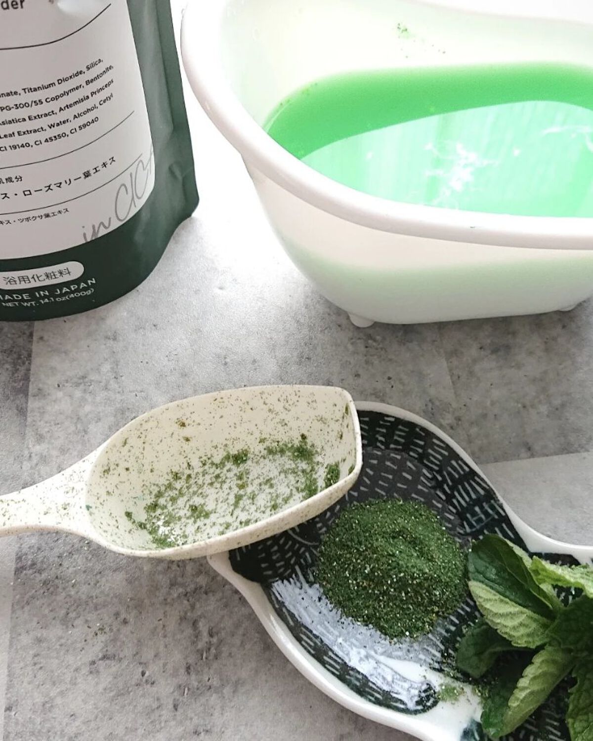 CICA成分配合入浴料/amproom/生薬系入浴剤を使ったクチコミ（2枚目）