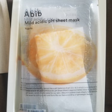 弱酸性pHシートマスク ドクダミフィット/Abib /シートマスク・パックを使ったクチコミ（6枚目）