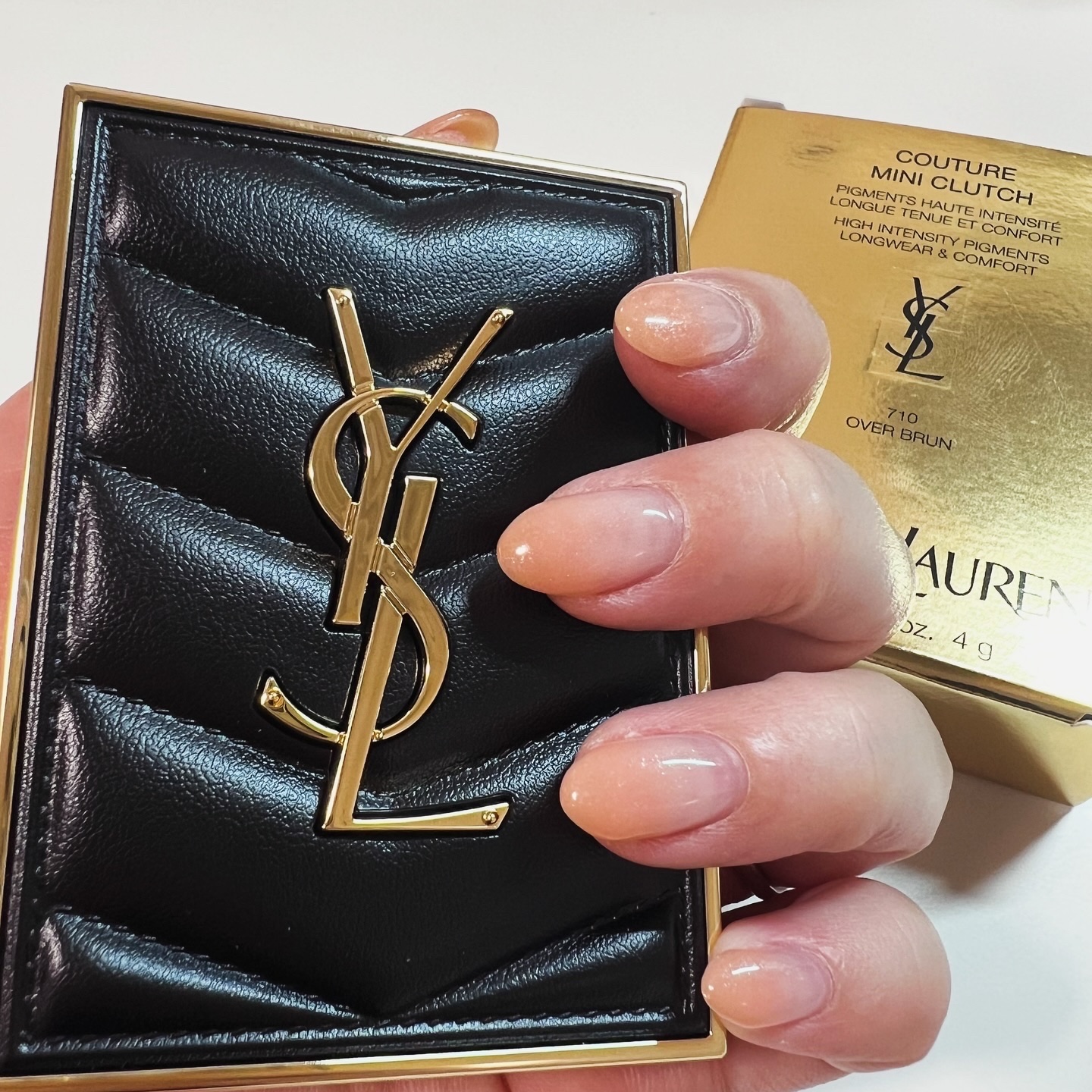 クチュール ミニ クラッチ/YVES SAINT LAURENT BEAUTE/アイシャドウパレットを使ったクチコミ（3枚目）