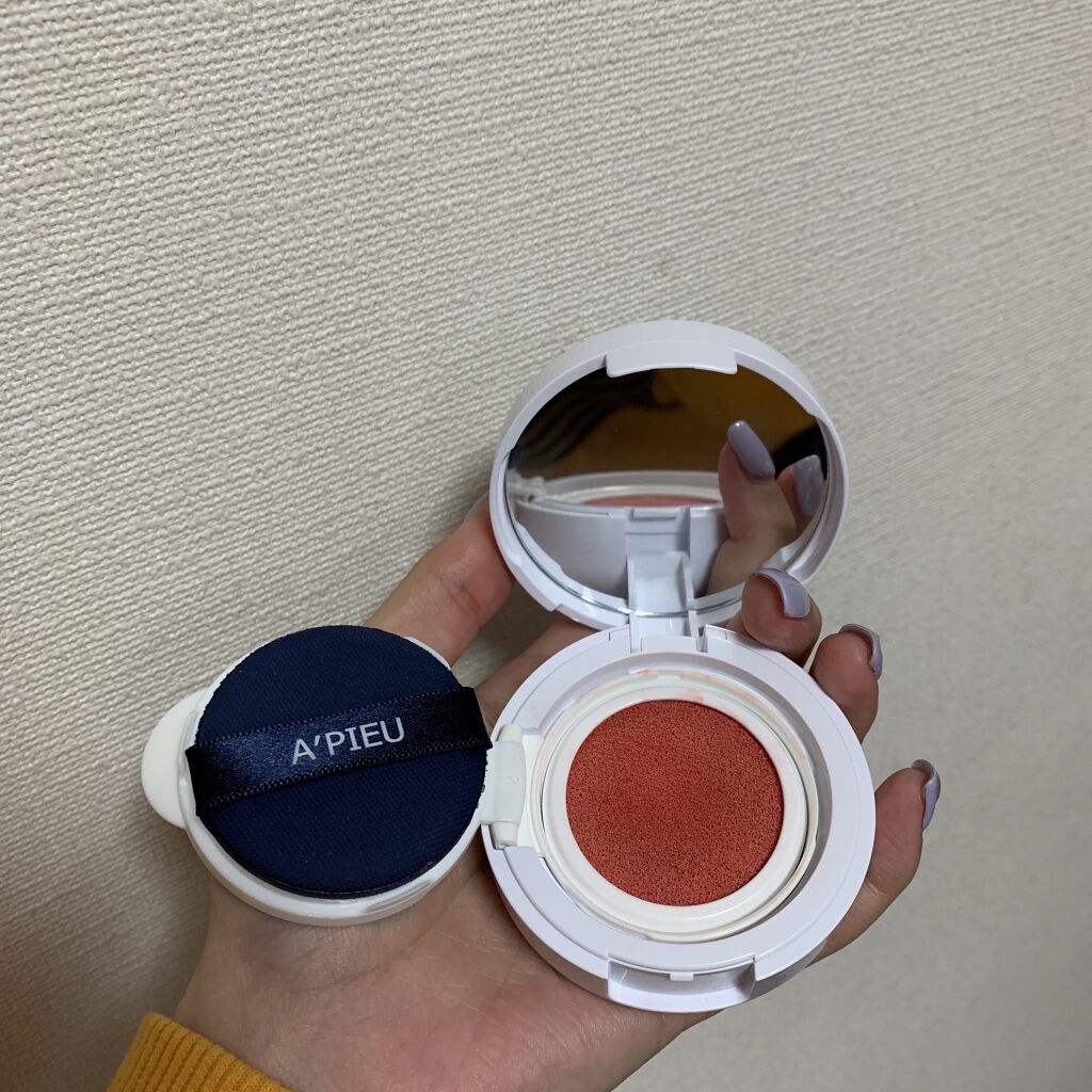 エアフィット ブラッシャー/A’pieu/化粧下地を使ったクチコミ（1枚目）