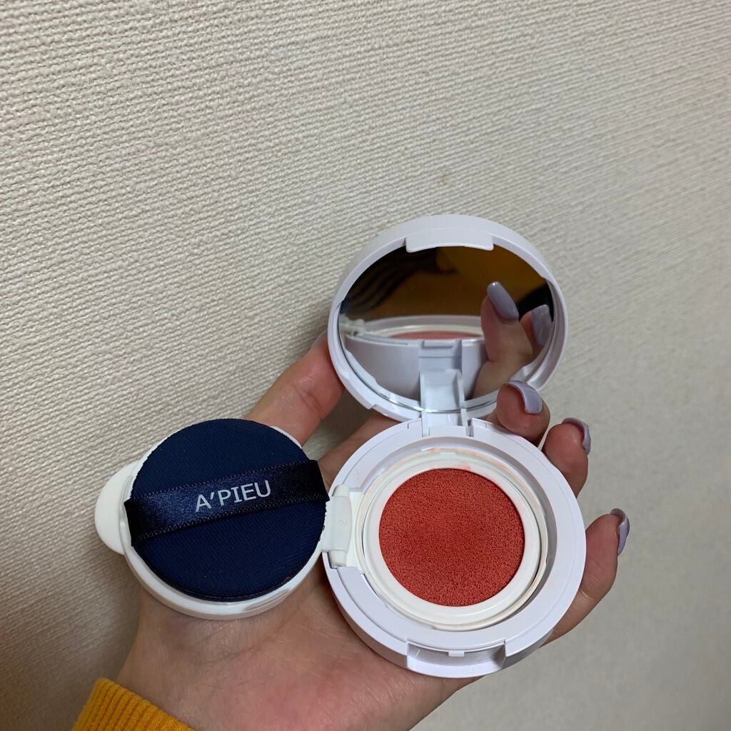 エアフィット ブラッシャー/A’pieu/化粧下地を使ったクチコミ(1枚目)