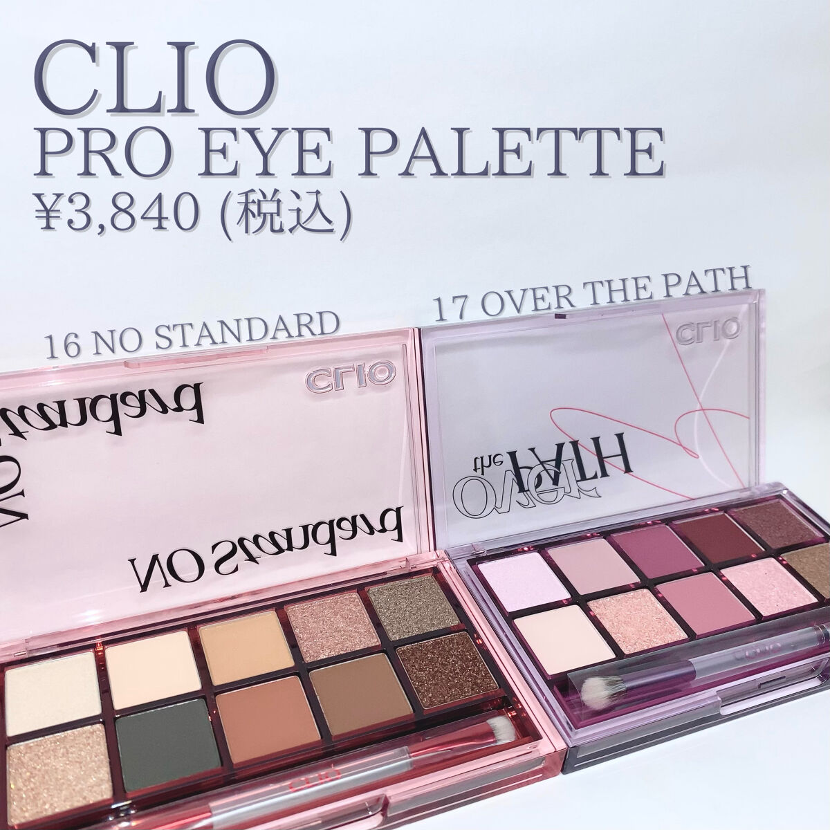 プロ アイ パレット/CLIO/アイシャドウパレットを使ったクチコミ（2枚目）