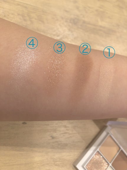 THE アイパレR/b idol/アイシャドウパレットを使ったクチコミ(3枚目)