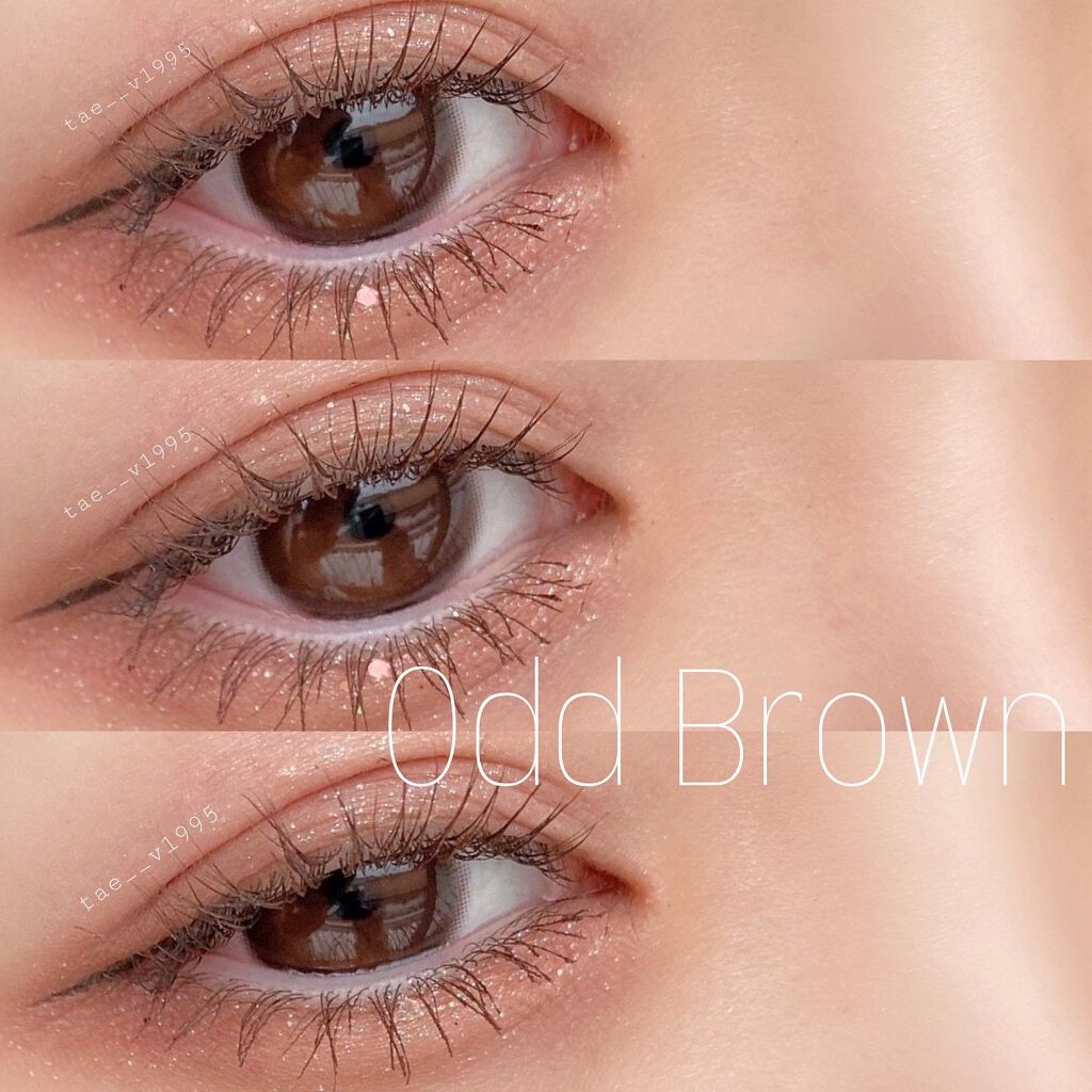 キッチュリング ワンデー(Kitsch Ring 1day) オッドブラック/OLOLA/ワンデー（１DAY）カラコンを使ったクチコミ（3枚目）