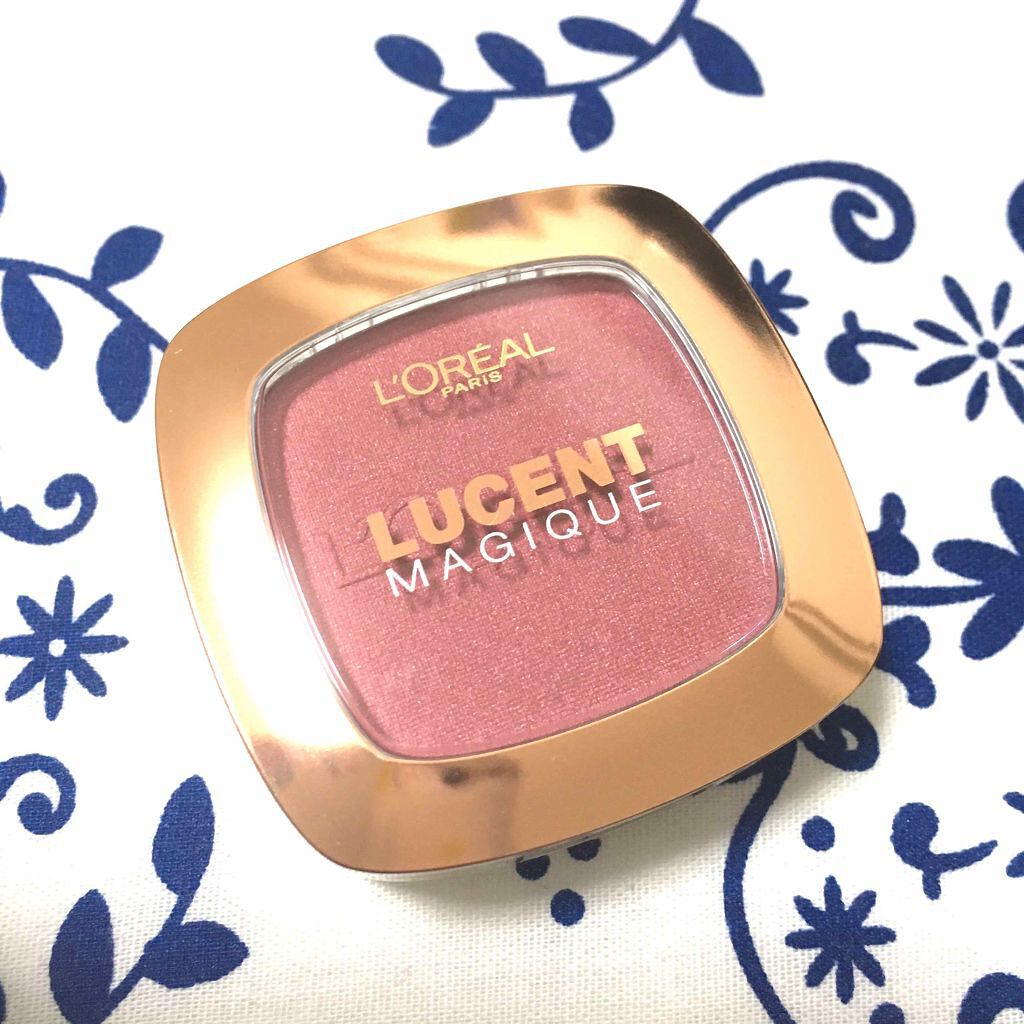 ルーセントマジック パウダーブラッシュ/ロレアル パリ/パウダーチークを使ったクチコミ(1枚目)