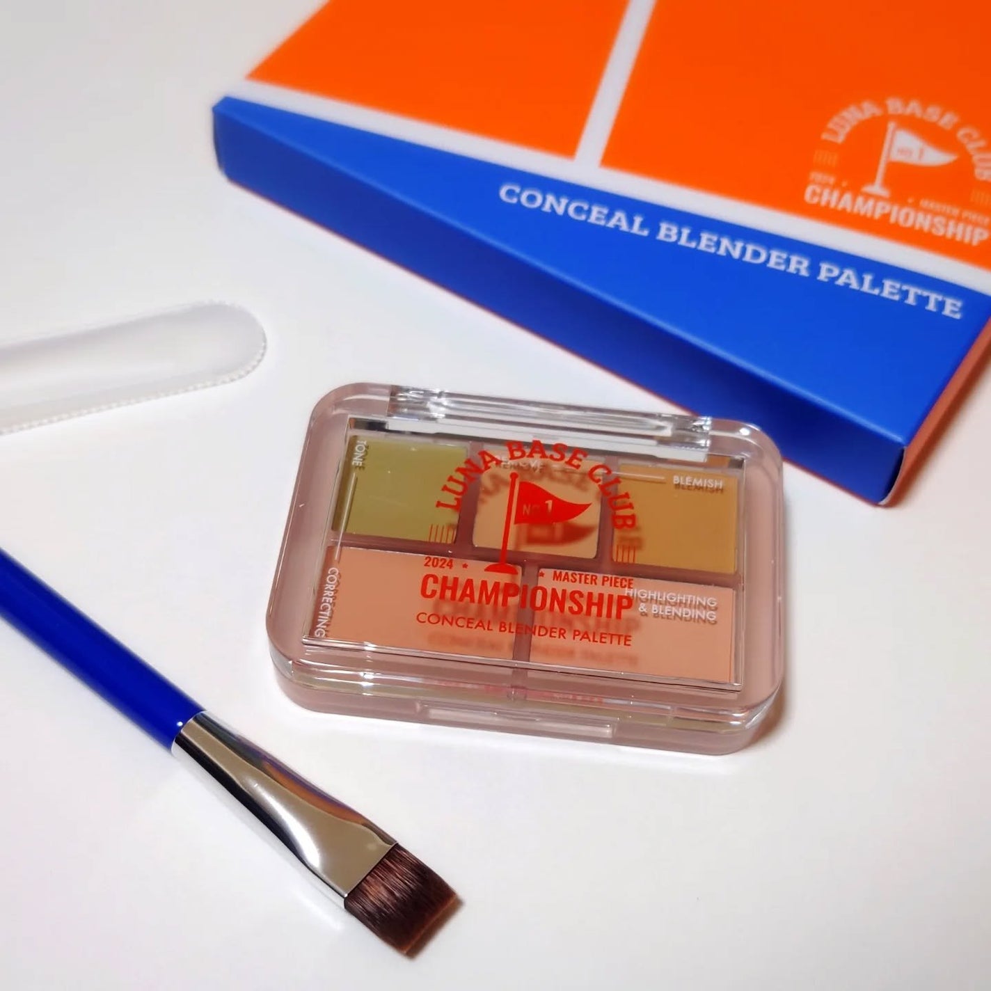 コンシールブレンダーパレット/LUNA/パレットコンシーラーを使ったクチコミ(1枚目)