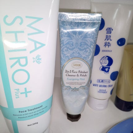 フェイスポリッシャー リフレッシング(ミント)/SABON/スクラブ・ゴマージュを使ったクチコミ(3枚目)