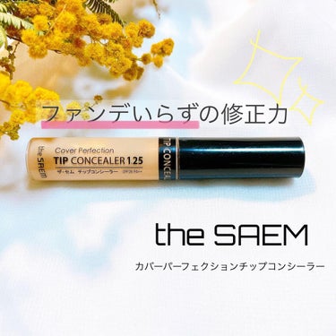 カバーパーフェクション チップコンシーラー/the SAEM/コンシーラーを使ったクチコミ（1枚目）