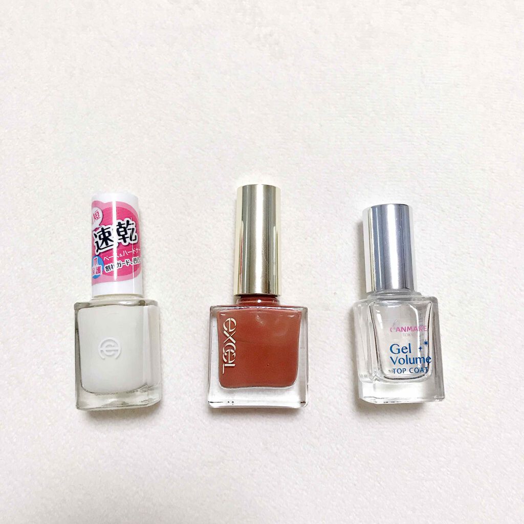 AC クイックドライベース＆ハードナー/AC MAKEUP/ネイルベースコートを使ったクチコミ（2枚目）