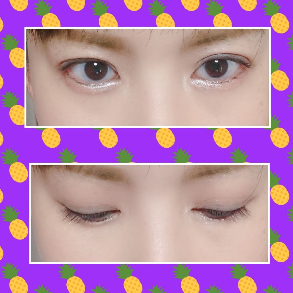 スパークリング アイカラー 03 ミッドナイト アワー/PAUL & JOE BEAUTE/単色アイシャドウを使ったクチコミ（2枚目）