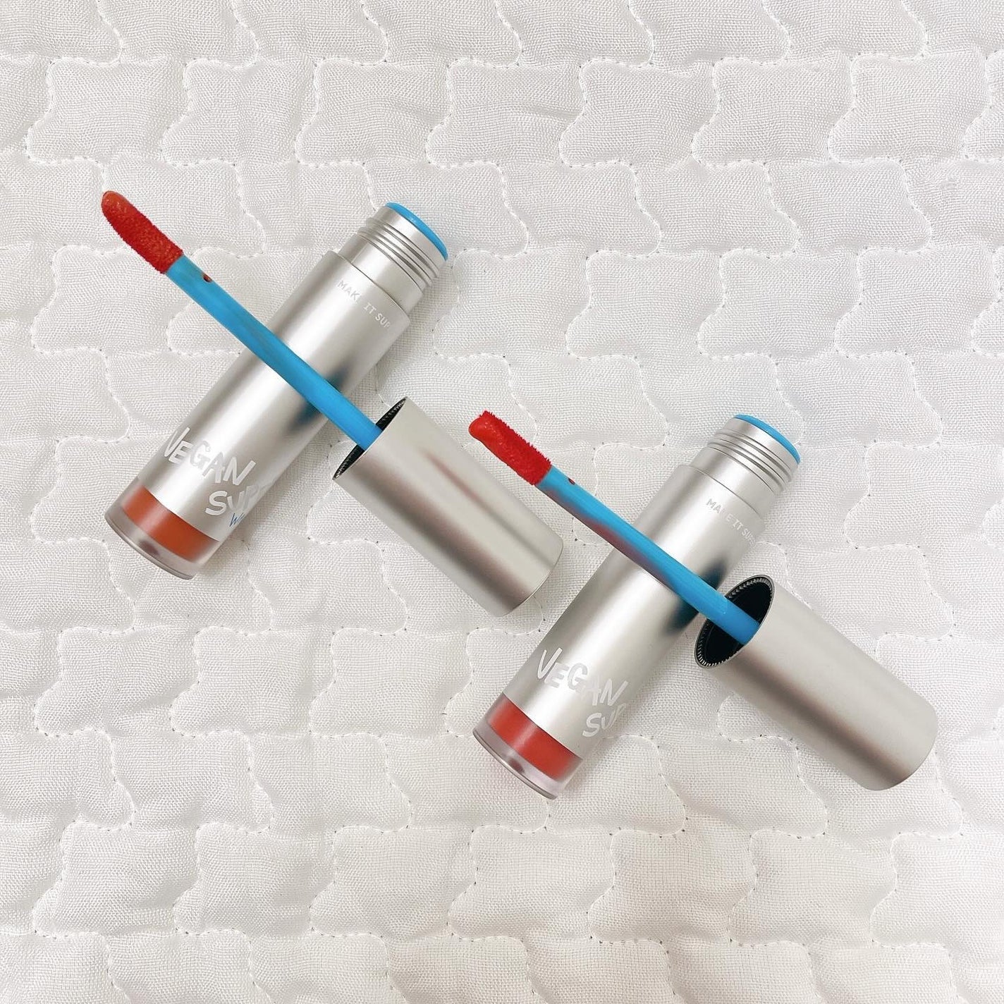 ヴィーガンスーパー ウェーブ ティント/VEGAN SUPER/リップティントを使ったクチコミ(1枚目)