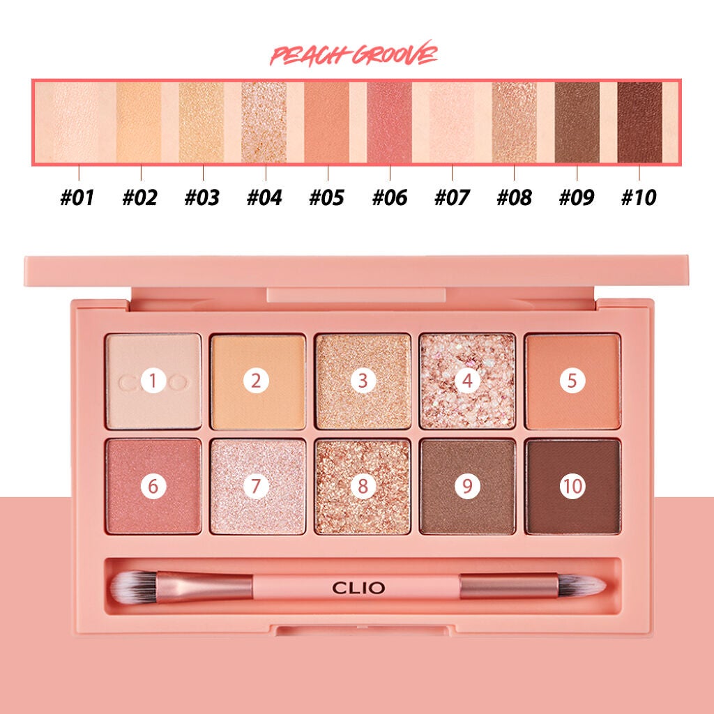 プロ アイ パレット/CLIO/アイシャドウパレットを使ったクチコミ(3枚目)