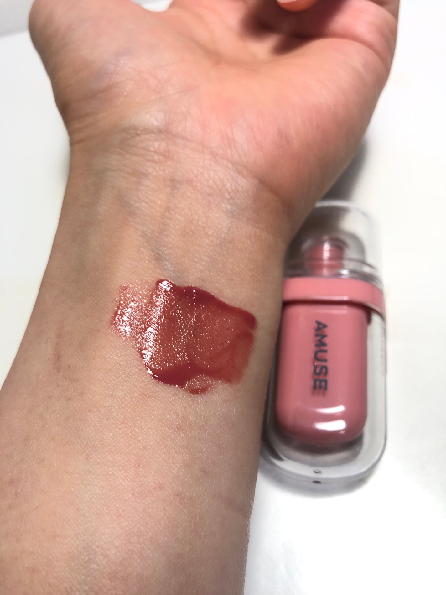 ジェルフィットティント/AMUSE/リップティントを使ったクチコミ(1枚目)