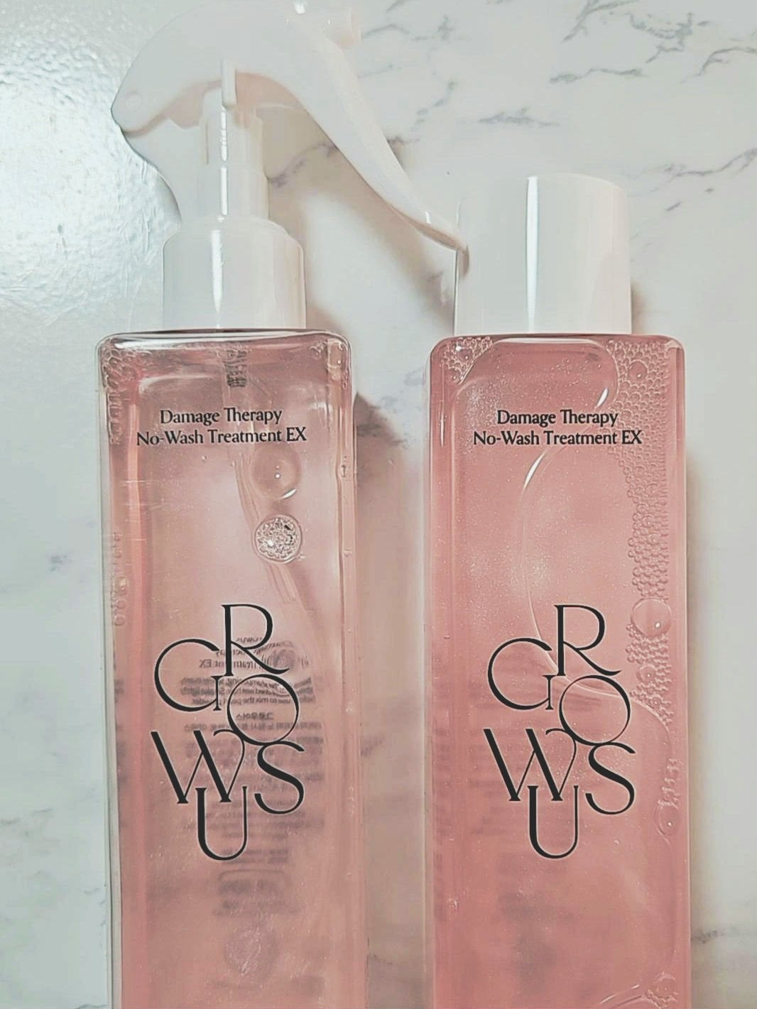 洗い流さないトリートメント/GROWUS/アウトバストリートメントを使ったクチコミ(2枚目)