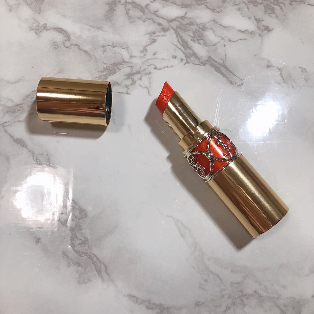 ルージュ ヴォリュプテ シャイン/YVES SAINT LAURENT BEAUTE/口紅を使ったクチコミ(1枚目)