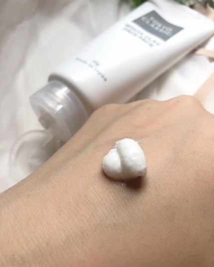 ホワイトクレイフェイスパック /TOKYO CLASSIC/洗い流すパック・マスクを使ったクチコミ(2枚目)